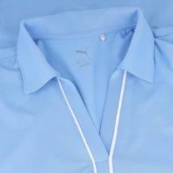 Kids Puma Kids Golf Apparel^Youth Gir COUDPUN Piped eevee hirt Poo hort eeve Gof Appare