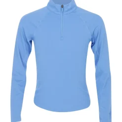 Kids Puma Kids Golf Apparel^Youth Gir YOU V Brrr 1/4 Zip Outerwear Puover Gof Appare