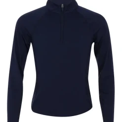 Kids Puma Kids Golf Apparel^Youth Gir YOU V Brrr 1/4 Zip Outerwear Puover Gof Appare