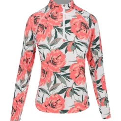 Puma Ladies Golf Apparel^YOU V Beautifu Gae 1/4 Zip Outerwear Puover Gof Appare