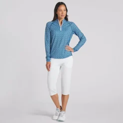 Puma Ladies Golf Apparel^YOU-V Eex 1/4 Zip Outerwear Puover Gof Appare