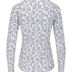 Puma Ladies Golf Apparel^You-V icro Fora Crew Top hirt Poo ong eeve Gof Appare
