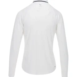 Puma Ladies Golf Apparel^You V hirt Poo ong eeve Gof Appare