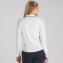 Puma Ladies Golf Apparel^You V hirt Poo ong eeve Gof Appare