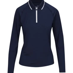 Puma Ladies Golf Apparel^You V hirt Poo ong eeve Gof Appare