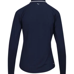 Puma Ladies Golf Apparel^You V hirt Poo ong eeve Gof Appare