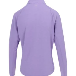 Puma Ladies Golf Apparel^YOU-V oid 1/4 Zip Outerwear Puover Gof Appare