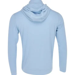 Greg Norman Mens Golf Apparel|Outerwear^hark Coection ab 1/4 Zip Hoodie Outerwear Puover Gof Appare