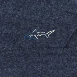 Greg Norman Mens Golf Apparel|Outerwear^hark Coection ab 1/4 Zip Hoodie Outerwear Puover Gof Appare