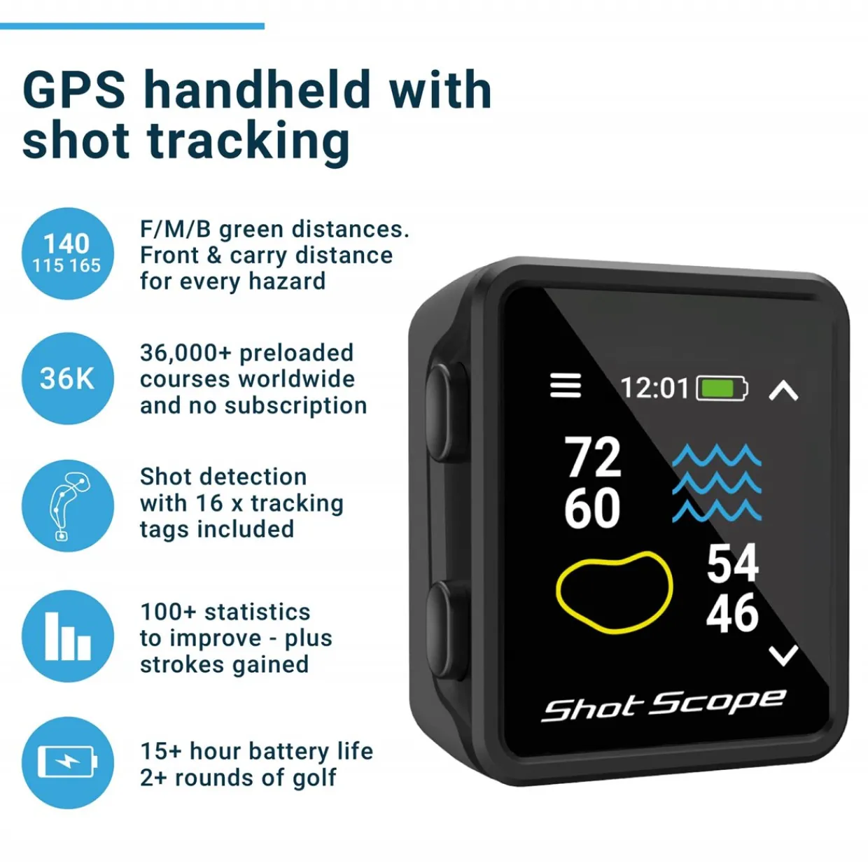Shot Scope Golf Gps & Range Finders|Golf Gps & Range Finders^H4 GPS/Range Finders