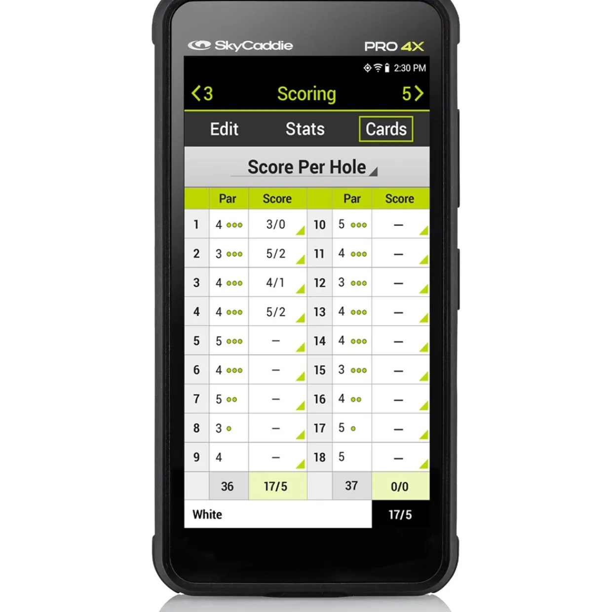 SkyGolf Golf Gps & Range Finders^SkyCaddie Pro 4X GPS/Range Finders