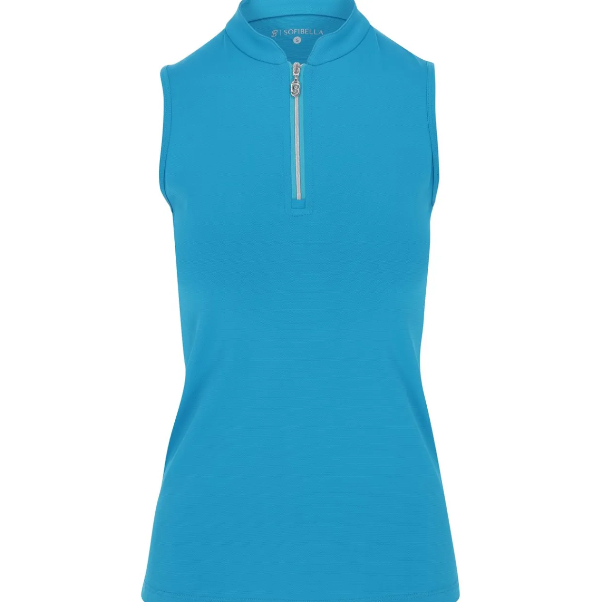 Sofibella Ladies Golf Apparel^Gof Coor eevee Zip hirt Poo hort eeve Gof Appare