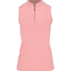 Sofibella Ladies Golf Apparel^Gof Coor eevee Zip hirt Poo hort eeve Gof Appare