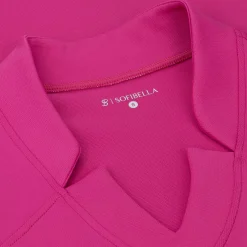 Sofibella Ladies Golf Apparel^Gof Coor eevee hirt Poo hort eeve Gof Appare