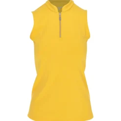 Sofibella Ladies Golf Apparel^Gof Coor eevee Zip hirt Poo hort eeve Gof Appare