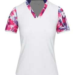 Sofibella Ladies Golf Apparel^Bea Priavera hirt Poo hort eeve Gof Appare