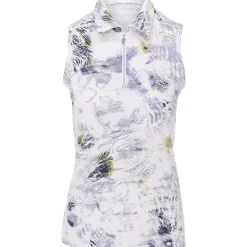 Sofibella Ladies Golf Apparel^UV Feather eevee hirt Poo hort eeve Gof Appare
