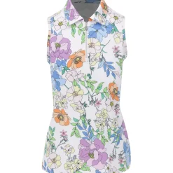 Sofibella Ladies Golf Apparel^UV Feather eevee hirt Poo hort eeve Gof Appare