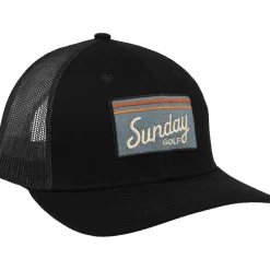 Kids Sunday Golf Golf Hats|Kids Golf Apparel^Sunday Patch Trucker Headwear Cap Golf Apparel