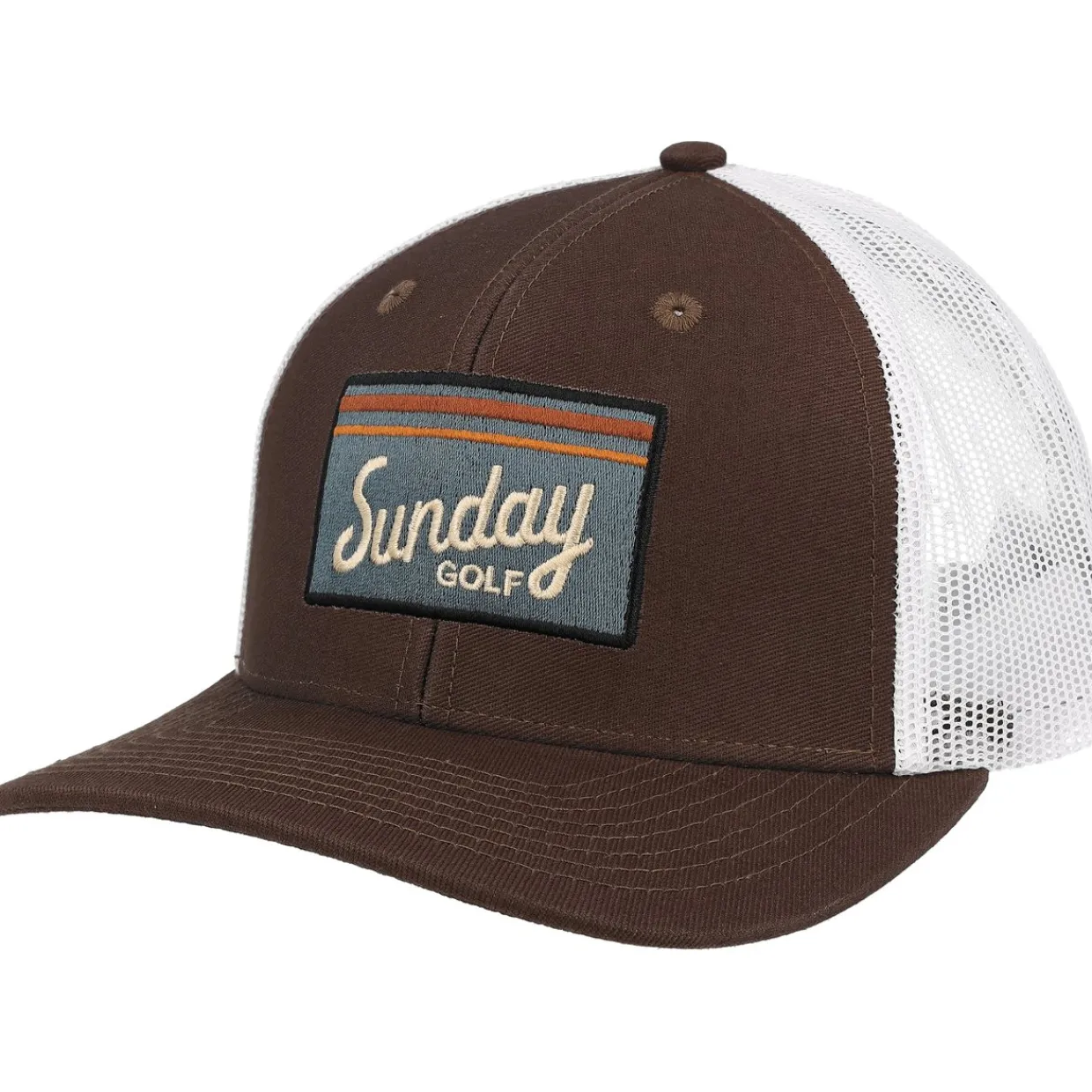 Kids Sunday Golf Golf Hats|Kids Golf Apparel^Sunday Patch Trucker Headwear Cap Golf Apparel