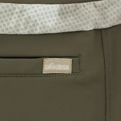 SwingDish Ladies Golf Apparel^Oive Kaki kort Reguar Gof Appare