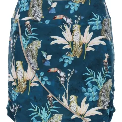 SwingDish Ladies Golf Apparel^Oivia Print kort Reguar Gof Appare