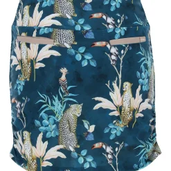SwingDish Ladies Golf Apparel^Oivia Print kort Reguar Gof Appare