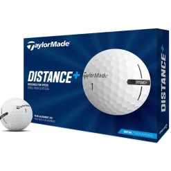 TaylorMade Ladies Golf Balls|Alignment Stamped Golf Balls^Distance+ Distance Golf Balls