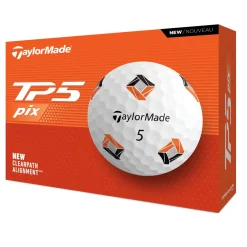 TaylorMade Alignment Stamped Golf Balls^TP5 Pix 3.0 Tour Golf Balls