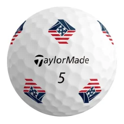 TaylorMade Alignment Stamped Golf Balls^TP5 Pix 3.0 USA Tour Golf Balls