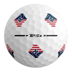 TaylorMade Alignment Stamped Golf Balls^TP5x Pix 3.0 USA Tour Golf Balls
