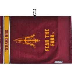 Team Effort Golf Towels^NCAA Face/Club Jacquard Towel