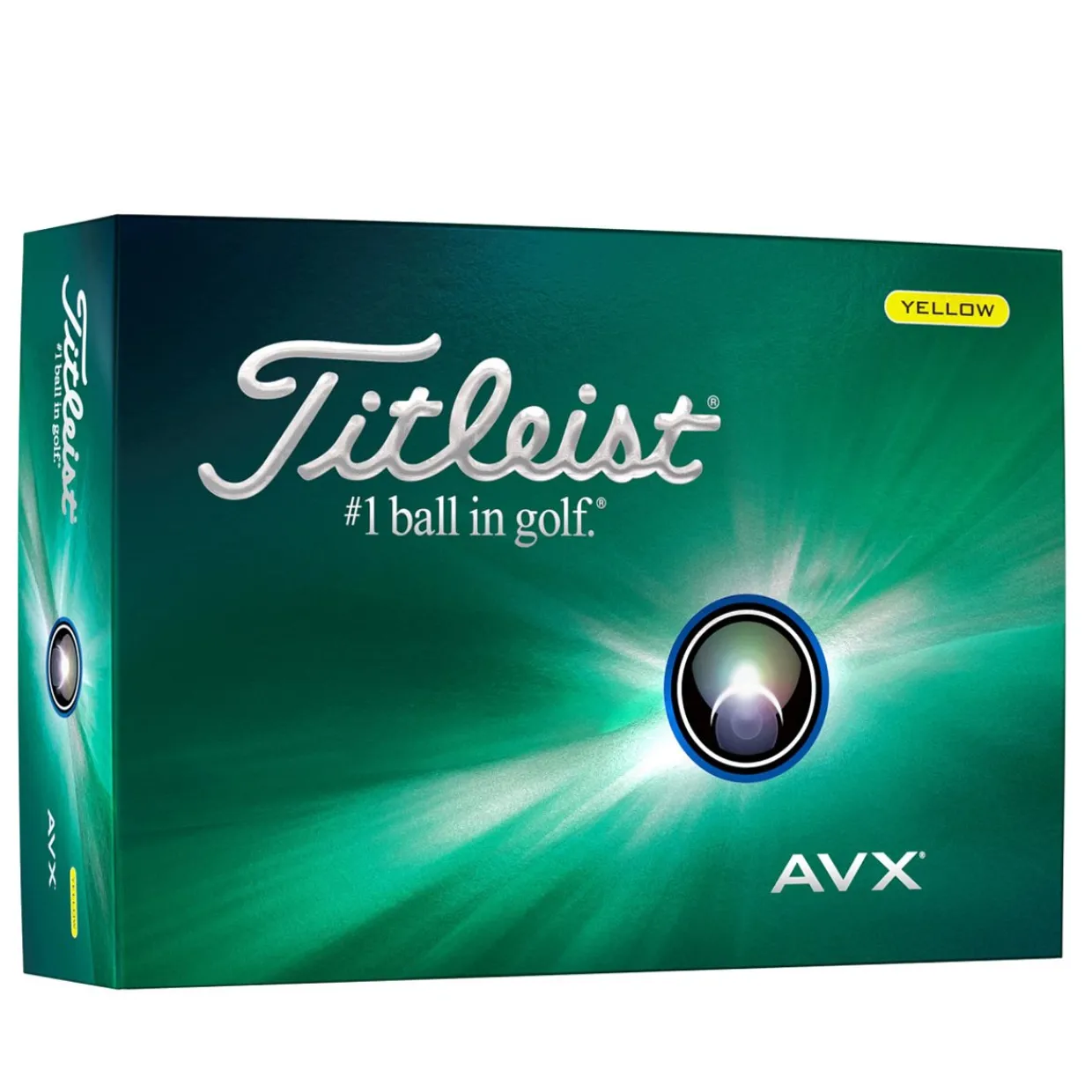 Titleist Alignment Stamped Golf Balls^AVX Distance Golf Balls