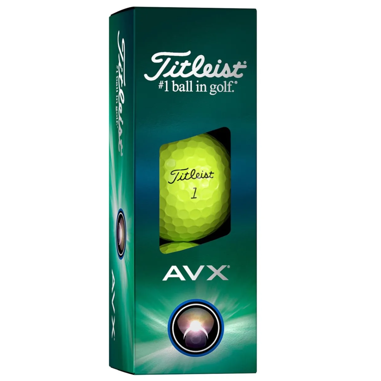 Titleist Alignment Stamped Golf Balls^AVX Distance Golf Balls