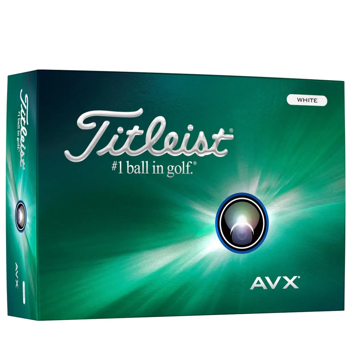 Titleist Alignment Stamped Golf Balls^AVX Distance Golf Balls