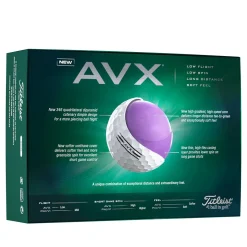 Titleist Alignment Stamped Golf Balls^AVX Distance Golf Balls