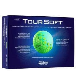 Titleist Alignment Stamped Golf Balls^Tour Soft Low Compression Golf Balls