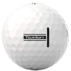 Titleist Alignment Stamped Golf Balls^Tour Soft Low Compression Golf Balls