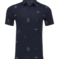 TravisMathew Golf Shirts^Beach Creature hirt Poo hort eeve Gof Appare