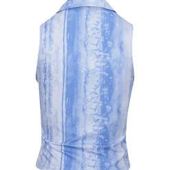 TravisMathew Ladies Golf Apparel^at Air Don't Care hirt Poo hort eeve Gof Appare