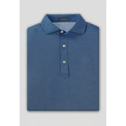 Turtleson Mens Golf Apparel|Golf Shirts^Carence ini Diaond Jacquard Perforance hirt Poo hort eeve Gof Appare