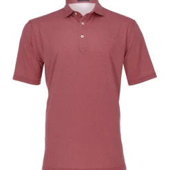 Turtleson Mens Golf Apparel|Golf Shirts^Carence ini Diaond Jacquard Perforance hirt Poo hort eeve Gof Appare