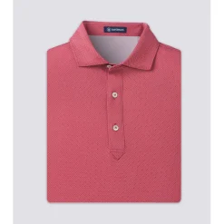 Turtleson Mens Golf Apparel|Golf Shirts^Carence ini Diaond Jacquard Perforance hirt Poo hort eeve Gof Appare