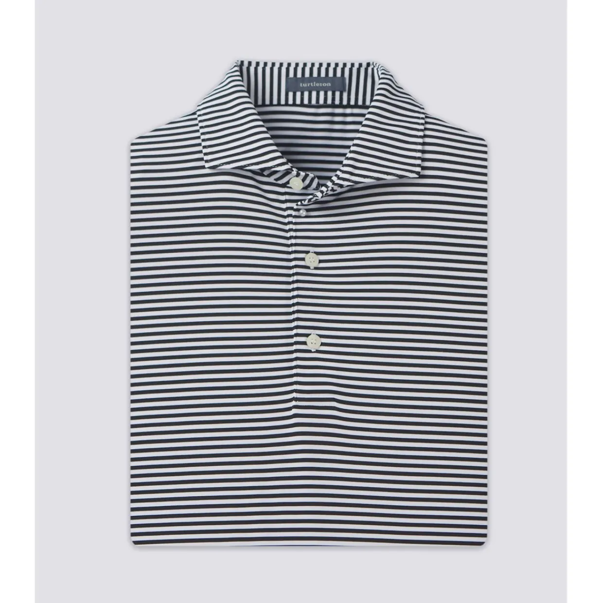 Turtleson Mens Golf Apparel|Golf Shirts^Cooper tripe Perforance hirt Poo hort eeve Gof Appare