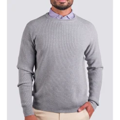 Turtleson Sweaters^Heath Waffe Knit weater Crew Gof Appare