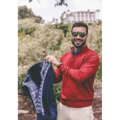 Turtleson Outerwear^Wynn Perforance 1/4 Zip Outerwear Puover Gof Appare