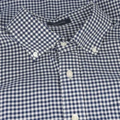 Turtleson Golf Shirts^Barrett Gingha hirt Dre Gof Appare