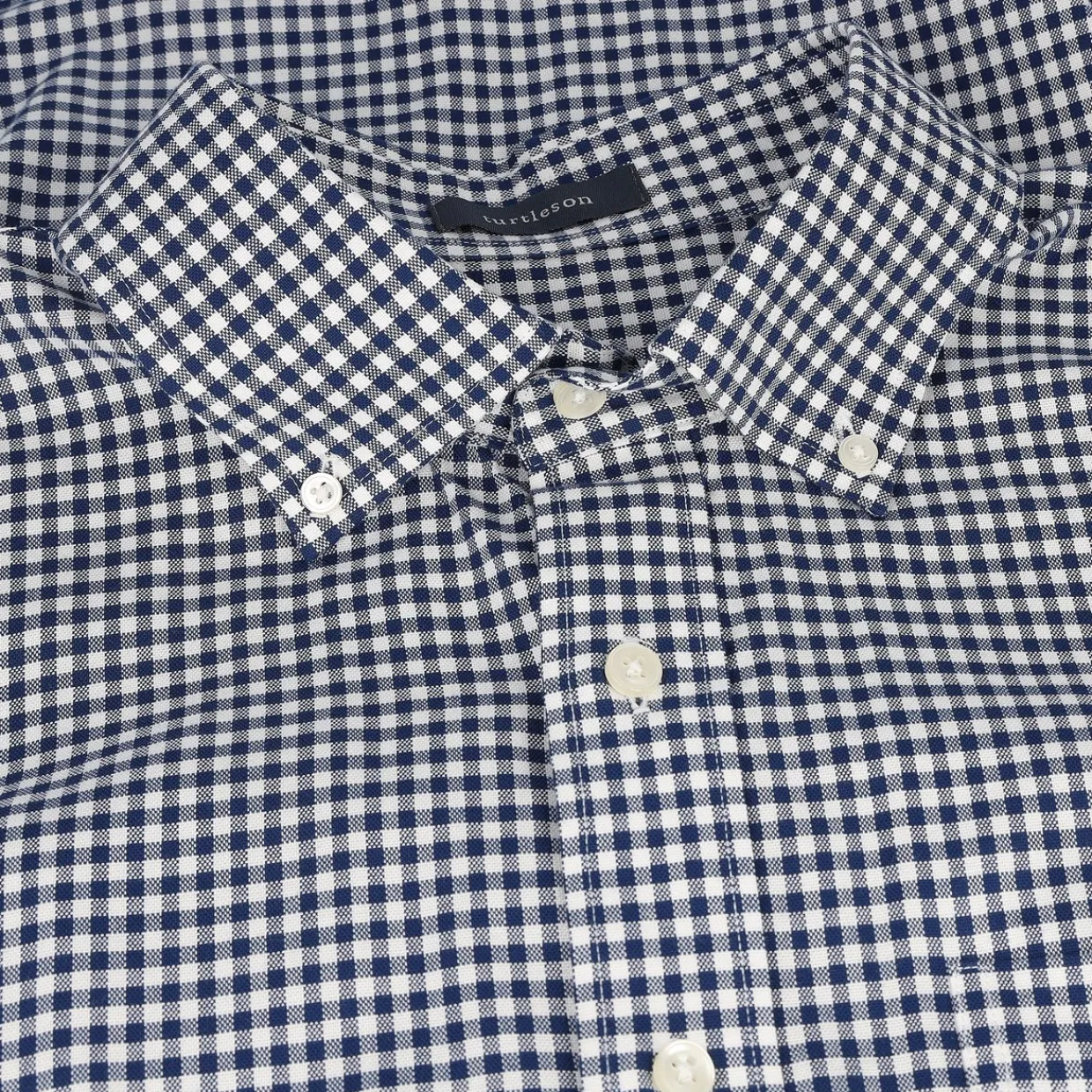 Turtleson Golf Shirts^Barrett Gingha hirt Dre Gof Appare
