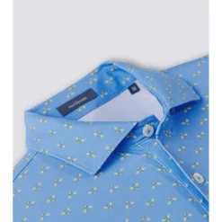 Turtleson Golf Shirts^Benon Perforance hirt Poo hort eeve Gof Appare