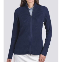 Turtleson Ladies Golf Apparel^Brandy weater Fu Zip Gof Appare
